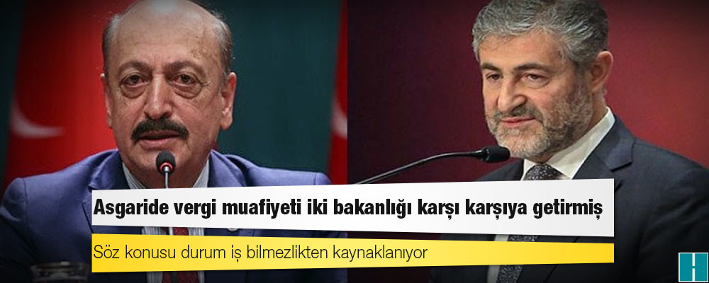 Asgaride vergi muafiyeti iki bakanlığı karşı karşıya getirmiş