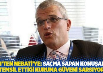 Ash'ten Nebati'ye: Sa&ccedil;ma sapan konuşarak temsil ettiği kuruma g&uuml;veni sarsıyor