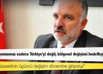 Ayhan Bilgen: Yeni oluşumumuz sadece Türkiye'yi değil, bölgesel değişimi hedefleyecek; çünkü Türkiye siyasetinin üçüncü değişim dönemine giriyoruz
