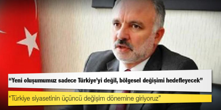 Ayhan Bilgen: Yeni oluşumumuz sadece Türkiye'yi değil, bölgesel değişimi hedefleyecek; çünkü Türkiye siyasetinin üçüncü değişim dönemine giriyoruz