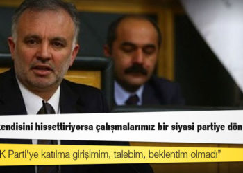 Ayhan Bilgen: İhtiyaç kendisini hissettiriyorsa çalışmalarımız bir siyasi partiye dönüşebilir