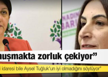 Aysel Tuğluk’u ziyaret eden HDP Eş Genel Başkanı Buldan: Konuşmakta zorluk çekiyor