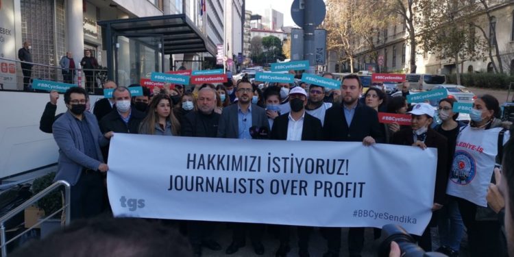 BBC İstanbul Bürosu çalışanları grev kararı aldı