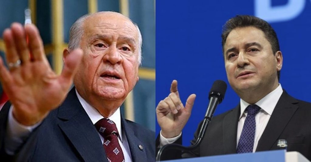 Babacan’ın ‘Bahçeli’ formülünden rahatsız olan MHP yeni formül üretti