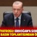 Basın Tiyatrosu: Erdoğan'a sorulacak sorular basın toplantısından önce sızdı