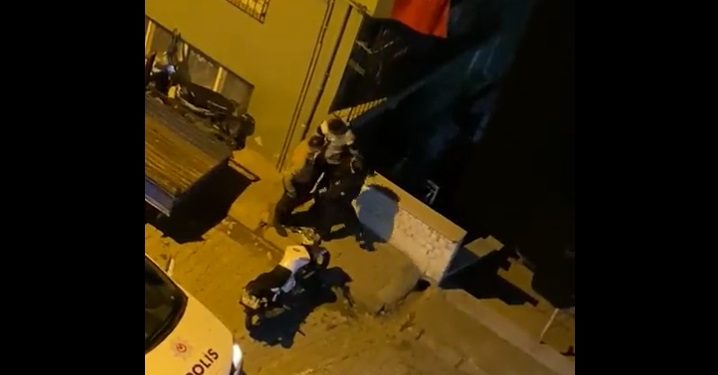 Bekçi tuttu, polis gence tokat atıp ‘seni öldürürüm’ dedi