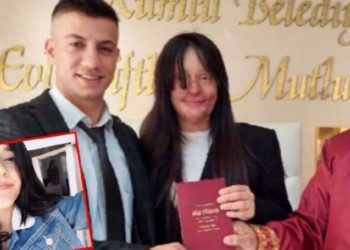 Berfin, y&uuml;z&uuml;ne asit atan eski erkek arkadaşıyla evlendi