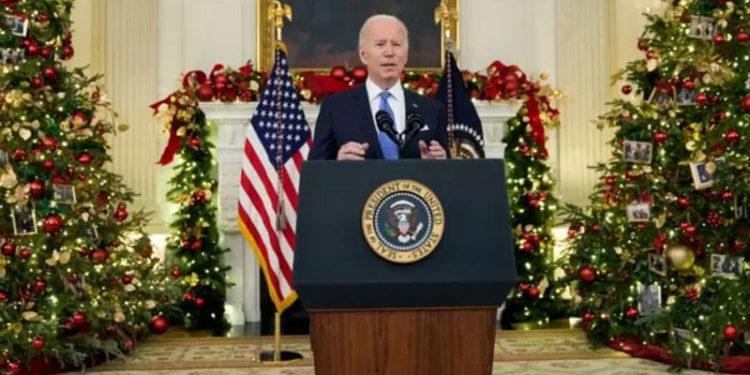 Biden, Omicron önlemlerini açıkladı: Hastanelere askeri destek, halka 500 milyon test kiti