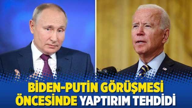 Biden-Putin görüşmesi öncesinde yaptırım tehdidi