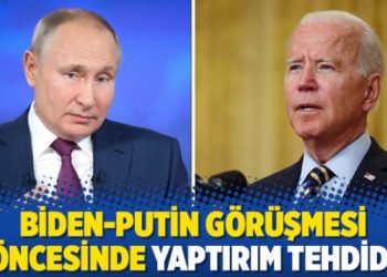 Biden-Putin g&ouml;r&uuml;şmesi &ouml;ncesinde yaptırım tehdidi