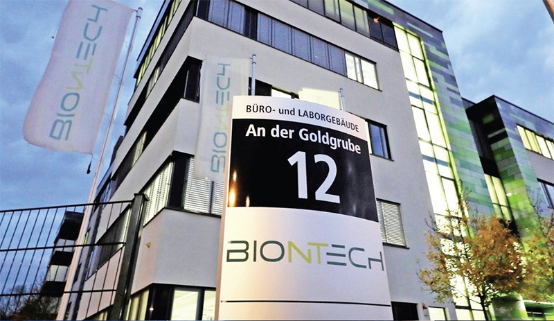 BioNTech bulunduğu Mainz kentinin belediyesine 1 milyar euro vergi ödeyecek