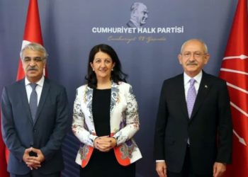 Buldan ve Sancar, Kılıçdaroğlu’nu ziyaret etti