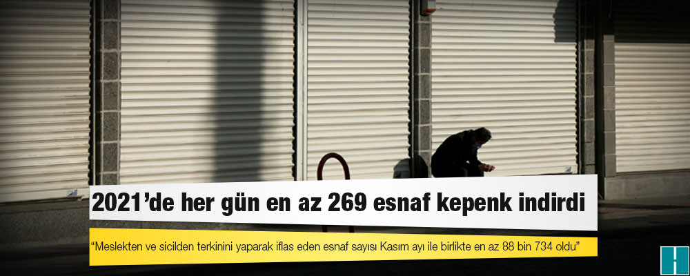 CHP’li Ağbaba: 2021’de her gün en az 269 esnaf kepenk indirdi