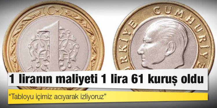 CHP'li Yalım: 1 liranın maliyeti 1 lira 61 kuruş oldu