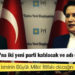 CHP'li Yarkadaş: Millet İttifakı'na iki yeni parti katılacak ve adı değişecek
