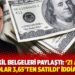 CHP'li vekil belgeleri paylaştı: '21 Aralık'ta dolar 3,65'ten satıldı' iddiası