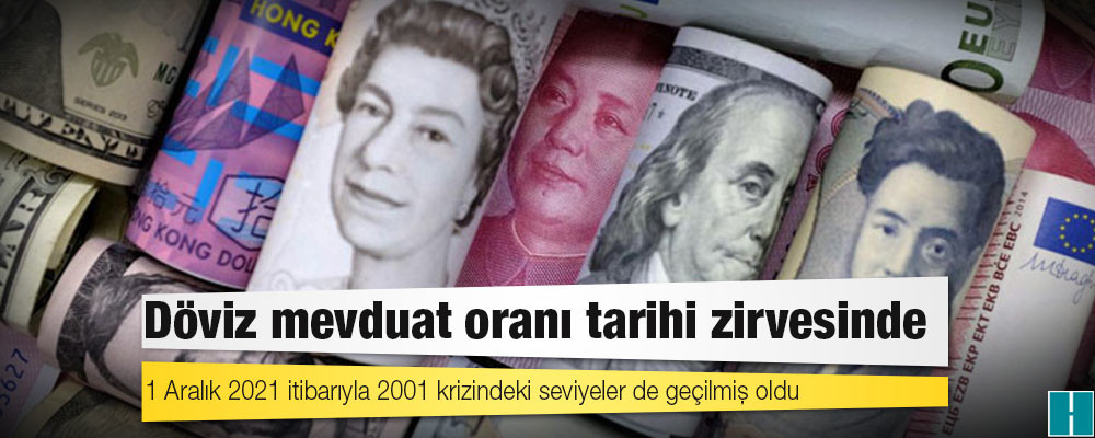 Döviz mevduat oranı tarihi zirvesinde