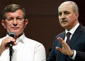 Davutoğlu'ndan Kurtulmuş'a: Numan bey şimdi Karun'laşan bir sistemin savunucusu