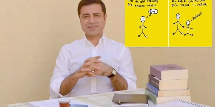 Demirtaş, Erdoğan'ı anlamak için Cin Ali'ye başvurdu: Affet beni Cin Ali