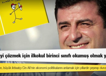 Demirtaş’tan “Cin Ali” çizimleri: Meseleyi çözmek için ilkokul birinci sınıfı okumuş olmak yeterli