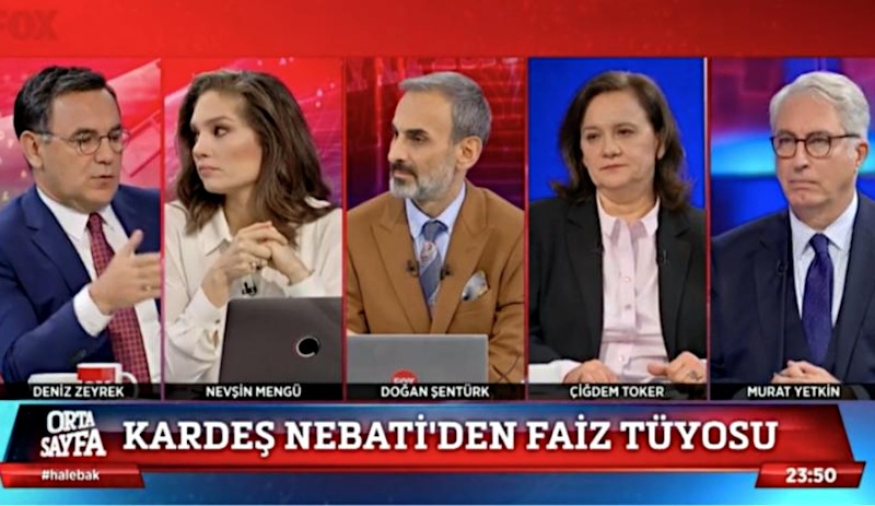 Deniz Zeyrek: Kulaklarımla duydum, Kavcıoğlu döneminde hedef faizi yüzde 14'e indirmek