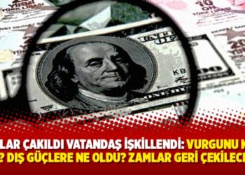 Dolar çakıldı vatandaş işkillendi: Vurgunu kim yaptı? Dış güçlere ne oldu? Zamlar geri çekilecek mi?