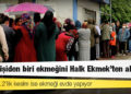 Dört kişiden biri ekmeğini Halk Ekmek’ten alıyor