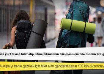 Dünyayı gezmek gençler için bir hayal oldu