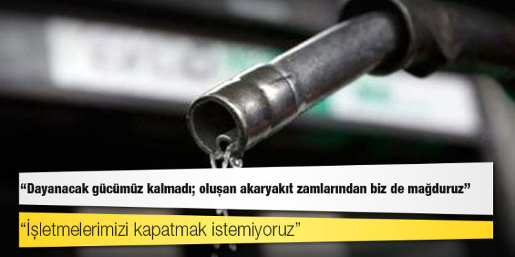 EPGİS: Dayanacak gücümüz kalmadı; oluşan akaryakıt zamlarından biz de mağduruz
