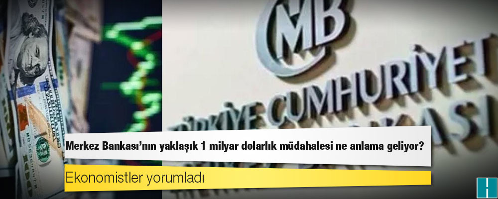 Ekonomistler yorumladı: Merkez Bankası'nın yaklaşık 1 milyar dolarlık müdahalesi ne anlama geliyor?