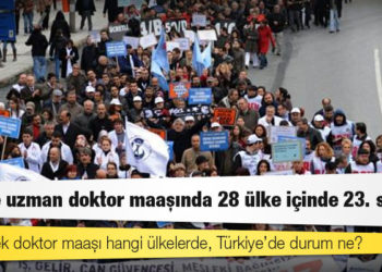 En yüksek doktor maaşı hangi ülkelerde, Türkiye’de durum ne?