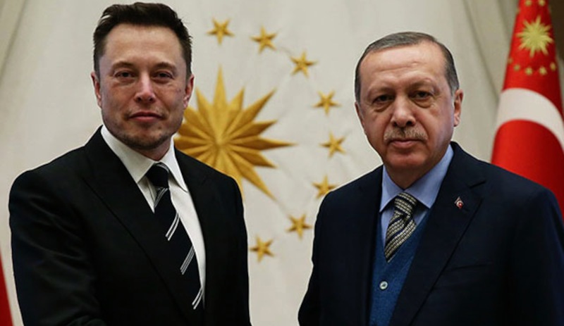 Erdoğan, Elon Musk ile görüştü