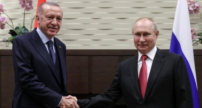 Erdoğan ve Putin görüştü