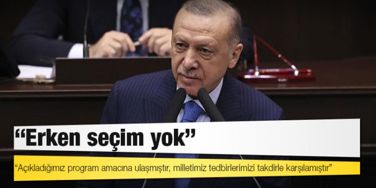 Erdoğan: Açıkladığımız program amacına ulaştı