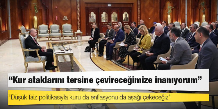 Erdoğan: Kur ataklarını tersine çevireceğimize inanıyorum