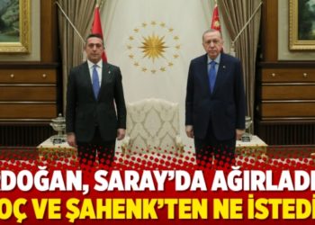 Erdoğan, Saray’da ağırladığı Koç ve Şahenk’ten ne istedi?