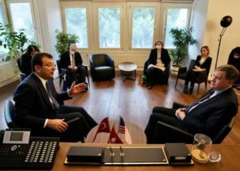 Eski ABD Büyükelçisinden İmamoğlu’na veda ziyareti