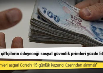 Esnaf ve çiftçilerin ödeyeceği sosyal güvenlik primleri yüzde 50 arttı