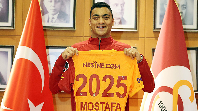 Galatasaray, Mostafa Mohamed ile 2025 yılına kadar sözleşme imzaladığını açıkladı