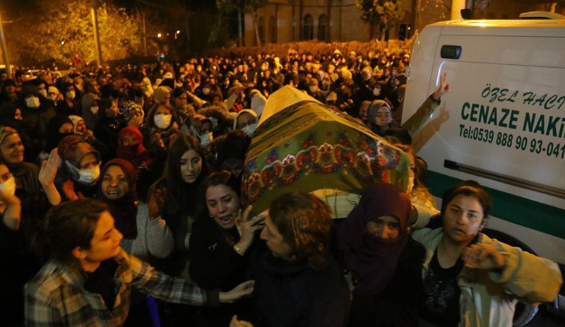 Garibe Gezer zılgıtlar eşliğinde defnedildi