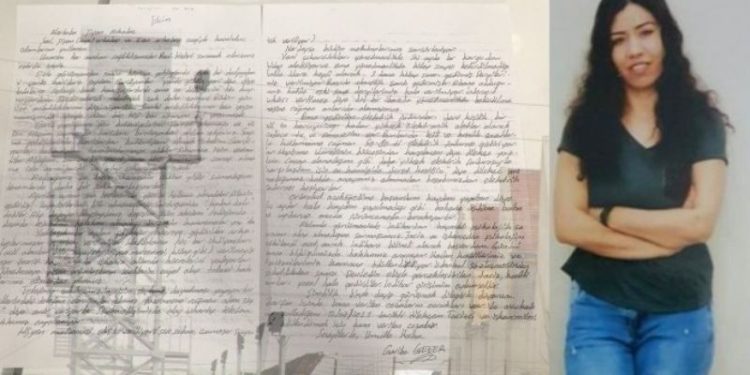 Garibe Gezer'den son mektup: Ancak öldüğümüzde sesimiz duyuluyor