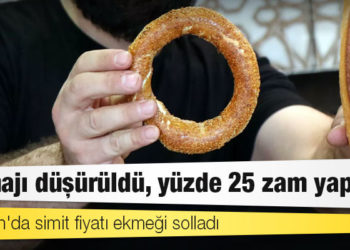 Gramajı düşürüldü, yüzde 25 zam yapıldı: Samsun'da simit fiyatı ekmeği solladı