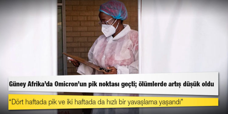 Güney Afrika: Omicron'un pik noktası geçti; ölümlerde artış düşük oldu