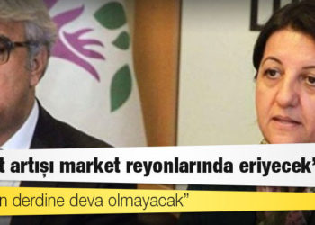 HDP Eş Genel Başkanı Sancar: Bir lütufmuş gibi sunulan yeni asgari ücret işçilerin derdine deva olmayacak