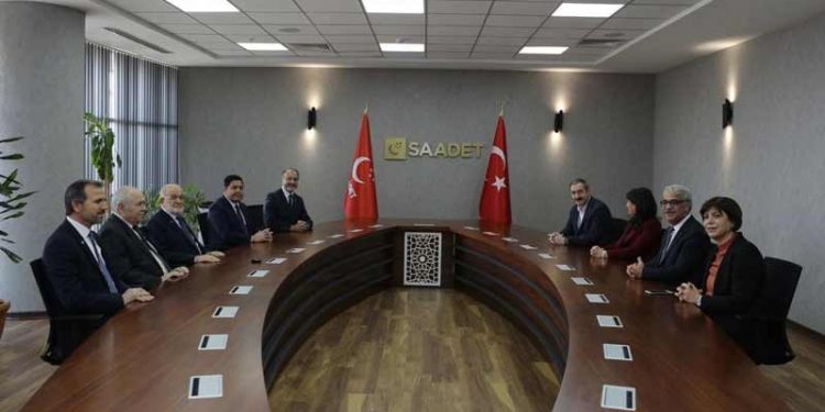 HDP heyetinden Saadet Partisi'ne ziyaret