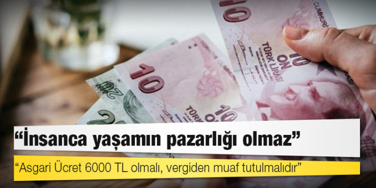 HDP’den asgari ücret önerisi: 6 bin lira