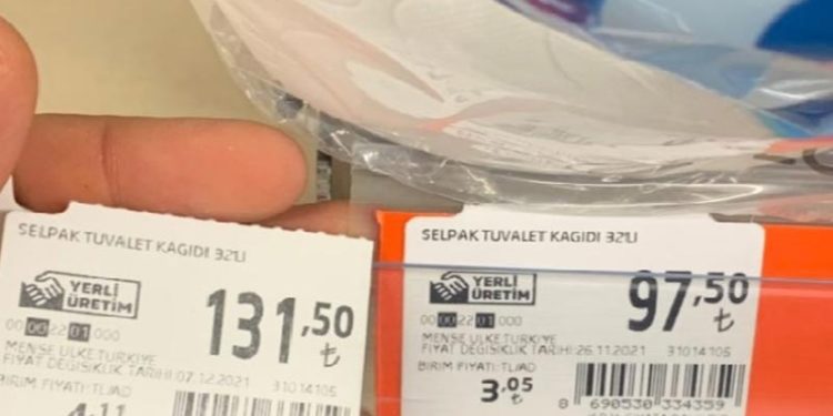 Habertürk sunucusu: Tuvalet kağıdı 130 lira yazıyordu, şoke oldum