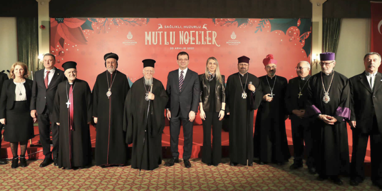 Hristiyan toplumunun dini liderleri İBB’nin davetinde buluştu