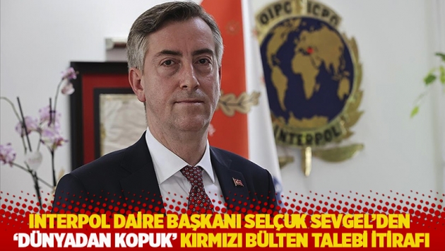 Interpol Daire Başkanı Selçuk Sevgel'den 'dünyadan kopuk' kırmızı bülten talebi itirafı