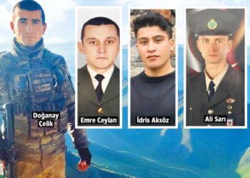 Irak’ın kuzeyinde 3 uzman çavuş ve Suriye’de bir asker hayatını kaybetti